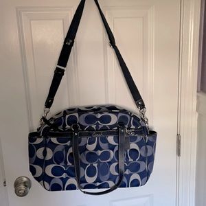 Coach diaper bag
